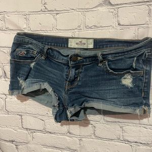 Hollister size 7 denim shorts